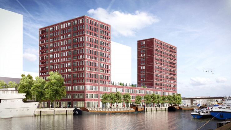 Multifunctioneel gebouw Katendrecht te Rotterdam